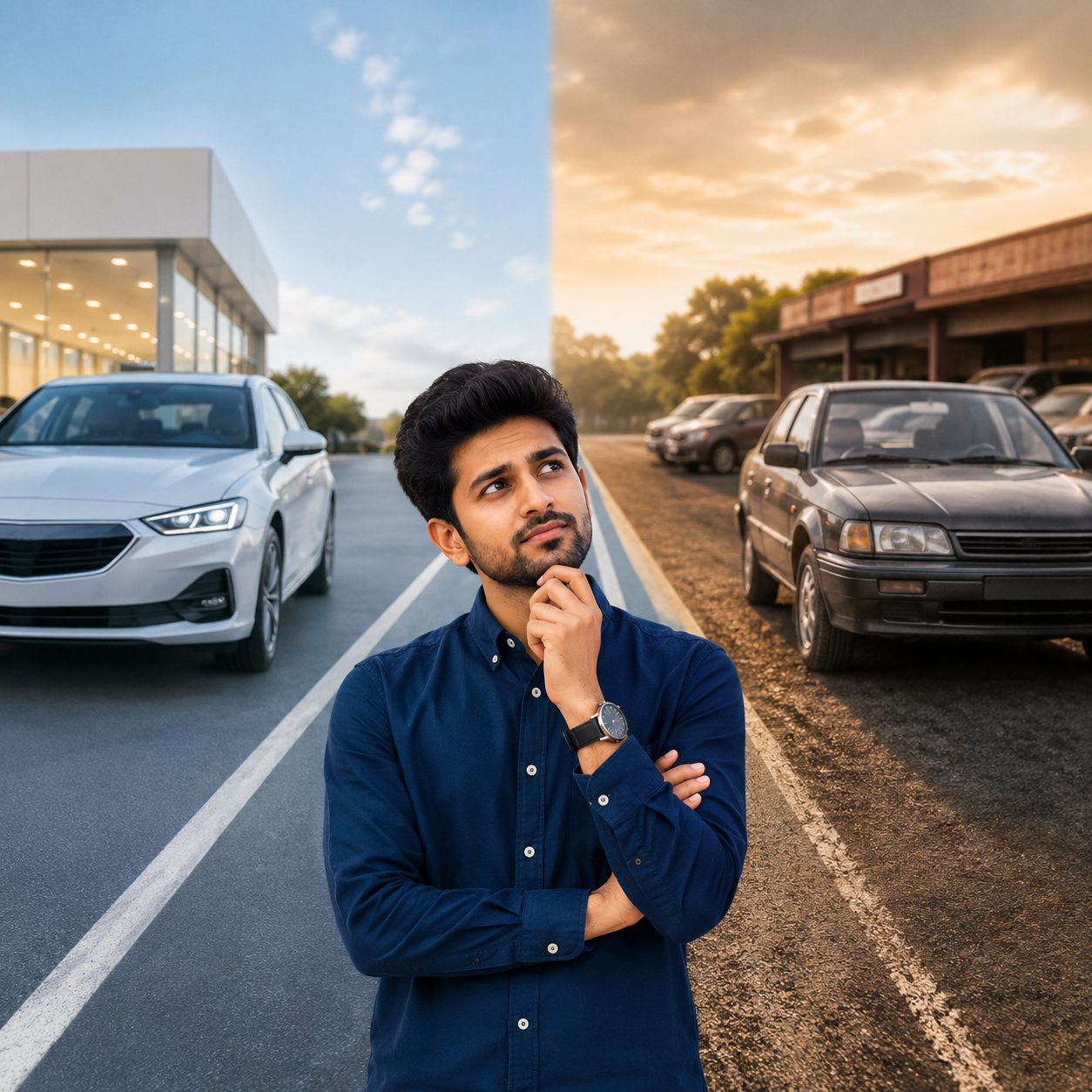 New vs used car loan comparison