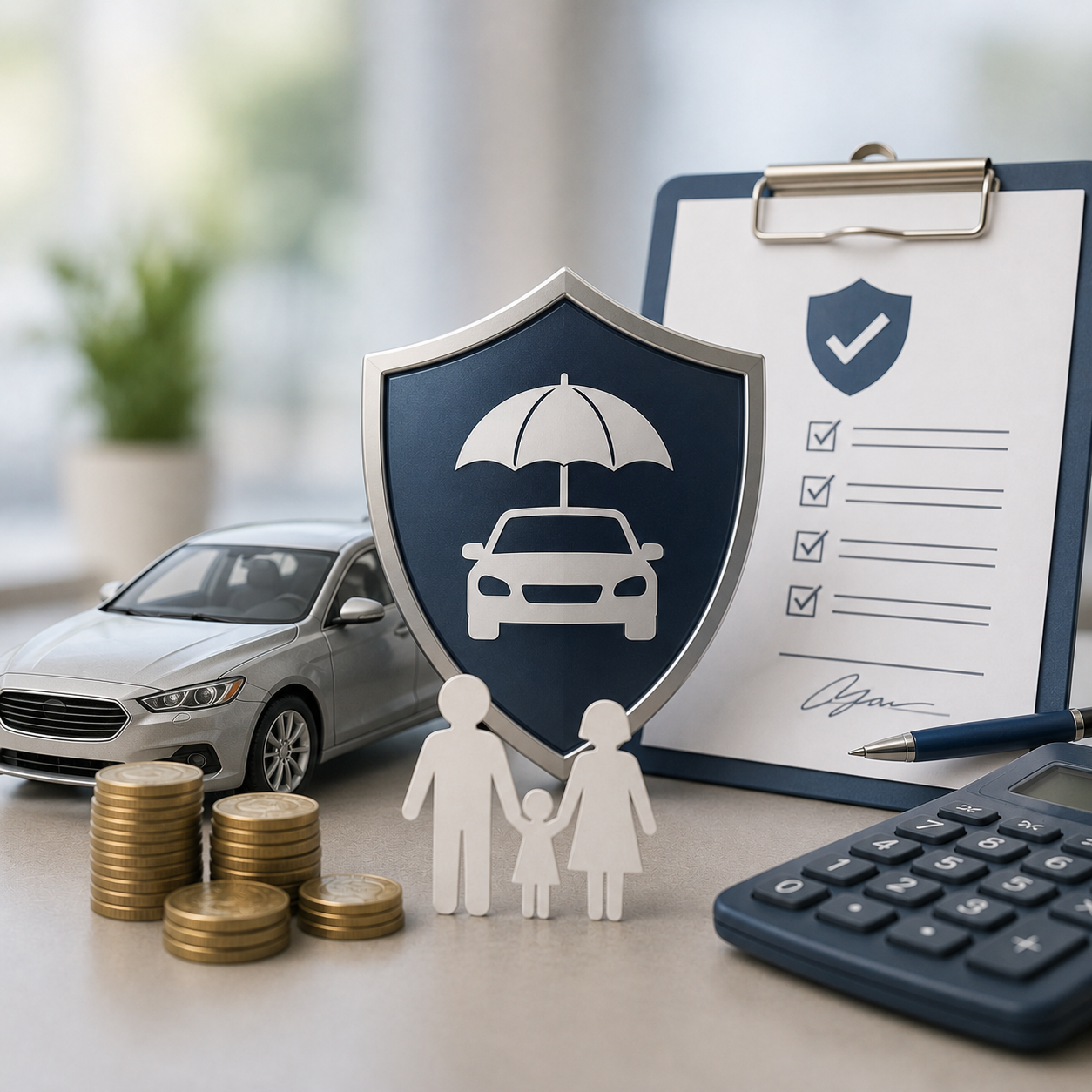 Car insurance and loan protection
